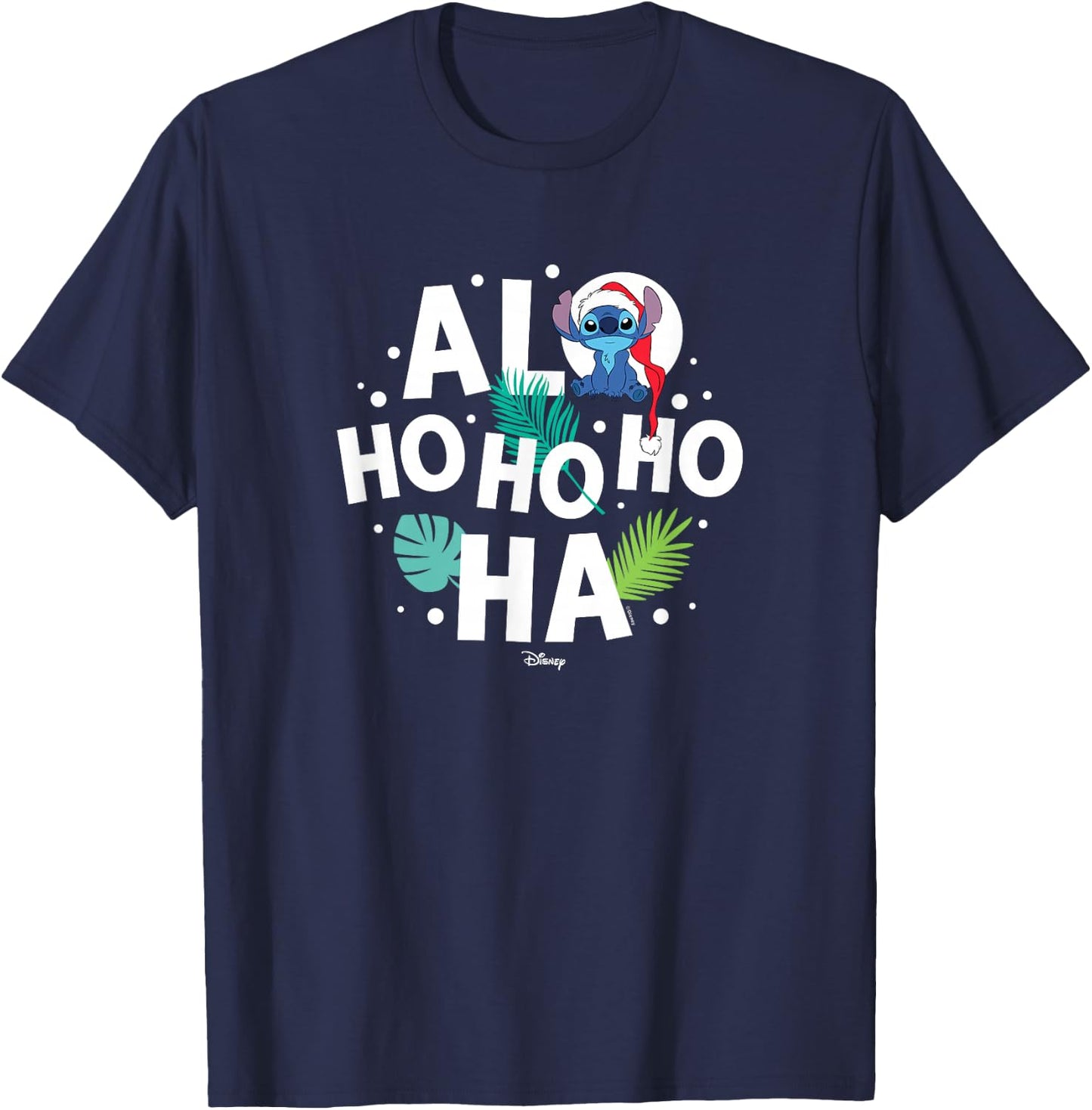 Lilo & Stitch - Aloha T-Shirt - T-Shirt | Navy