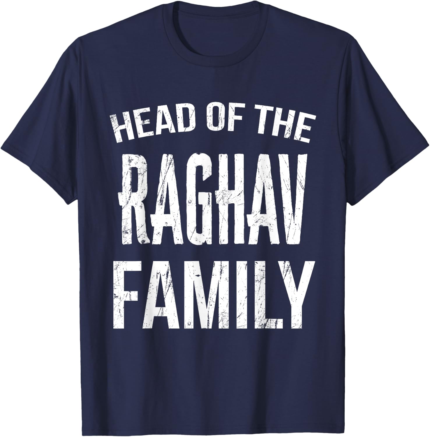 Head Of The Raghav Family Reunion T-Shirt - T-Shirt | Navy