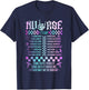 Tie Dye Nurse Skeleton Tour Somes Day I Rock It Nurse Life T-Shirt - T-Shirt | Navy
