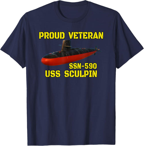 USS Sculpin SSN-590 Submarine Veterans Day Father Grandpa
