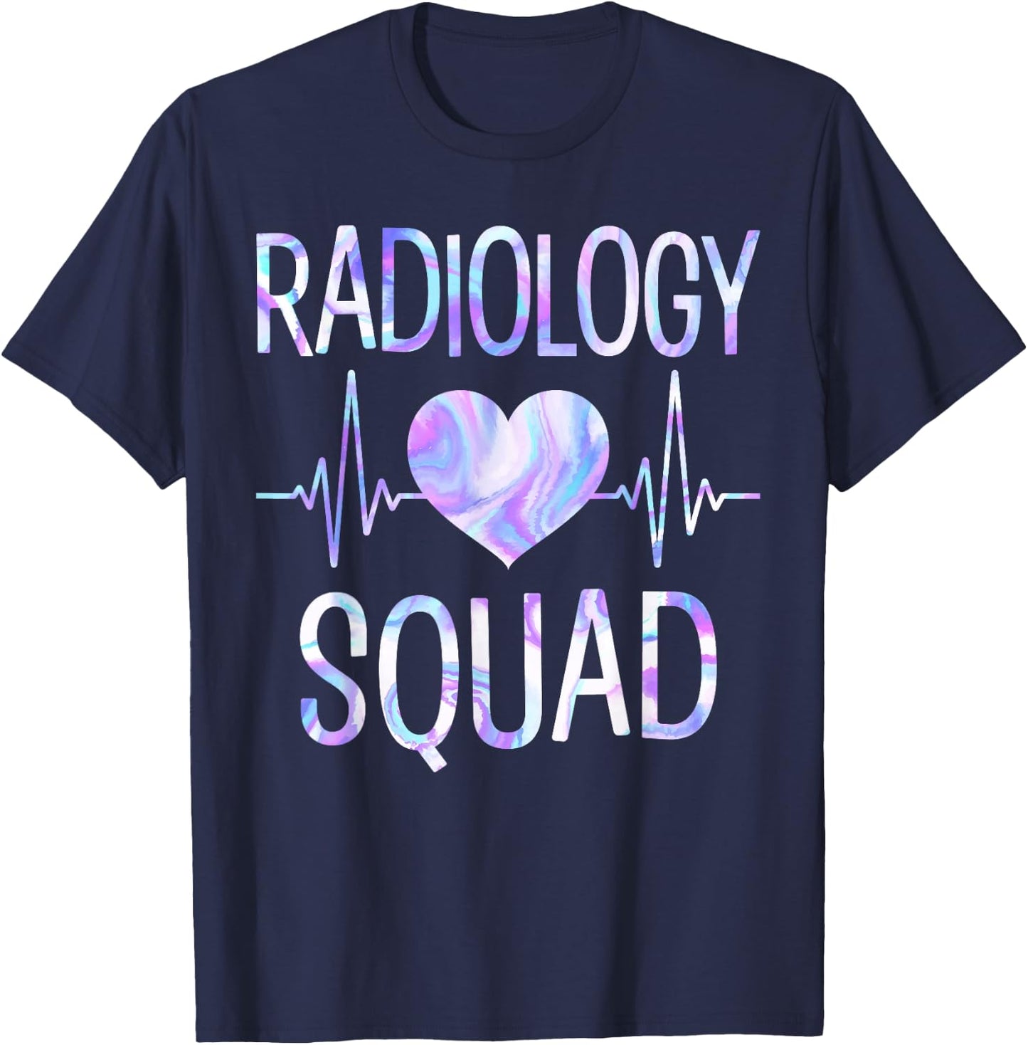 Radiology Squad Funny Radiography Team X-Ray Radiographer T-Shirt - T-Shirt | Navy