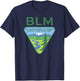 The Original BLM -- Bureau of Land Management (Color) T-Shirt - T-Shirt | Navy