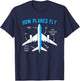 How Planes Fly Funny Aerospace Engineer Engineering T-Shirt - T-Shirt | Navy
