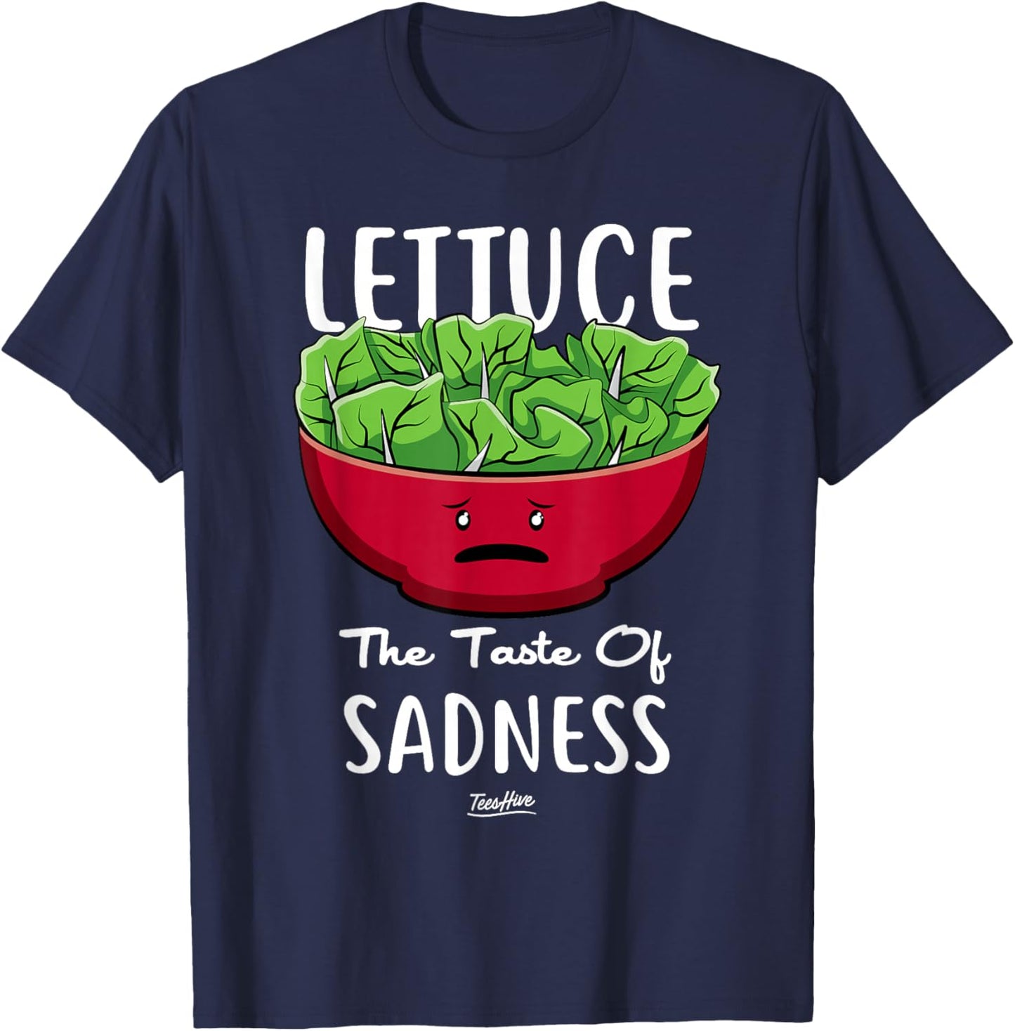 Lettuce The Taste Of Sadness T-Shirt - T-Shirt | Navy
