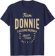 Team Donnie Lifetime Member Funny Name Donnie T-Shirt - T-Shirt | Navy