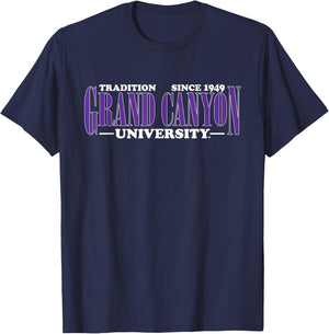 Grand Canyon Lopes | Official NCAA Merch | NCAFGCU009 T-Shirt - T-Shirt | Navy