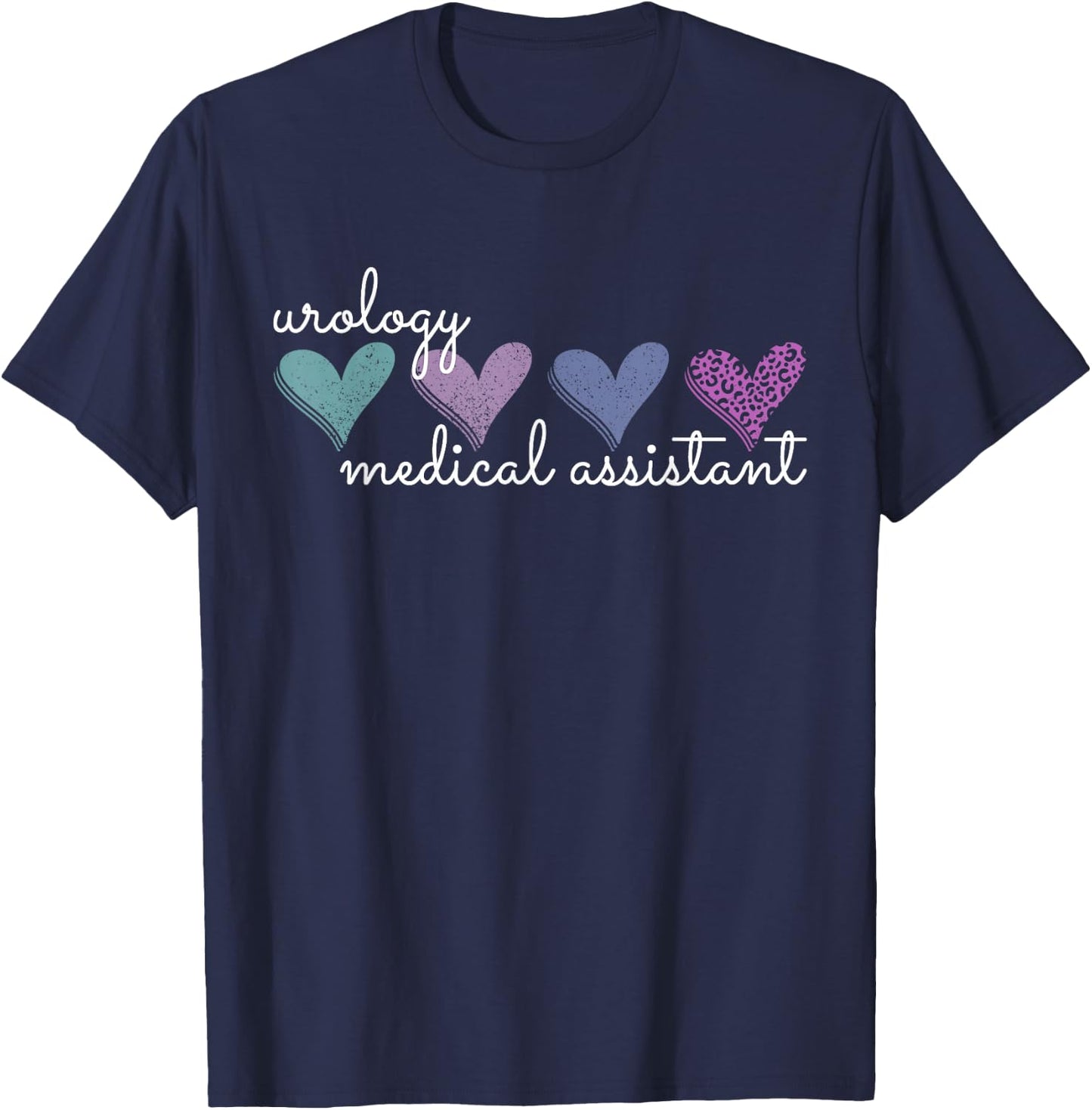 Urology Medical Assistant Nephrology Nurse Practitioner T-Shirt - T-Shirt | Navy