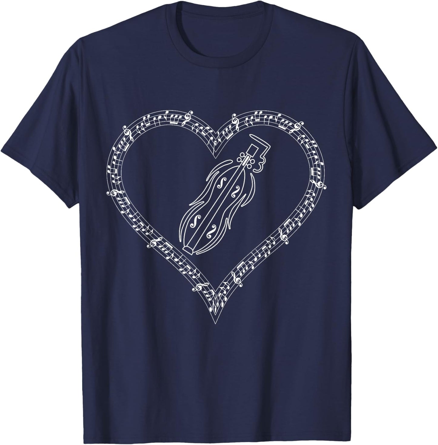 Dulcimer Player Dulcimer Lover T-Shirt - T-Shirt | Navy