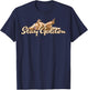 Golden Retriever "Stay Golden" T-Shirt - T-Shirt | Navy