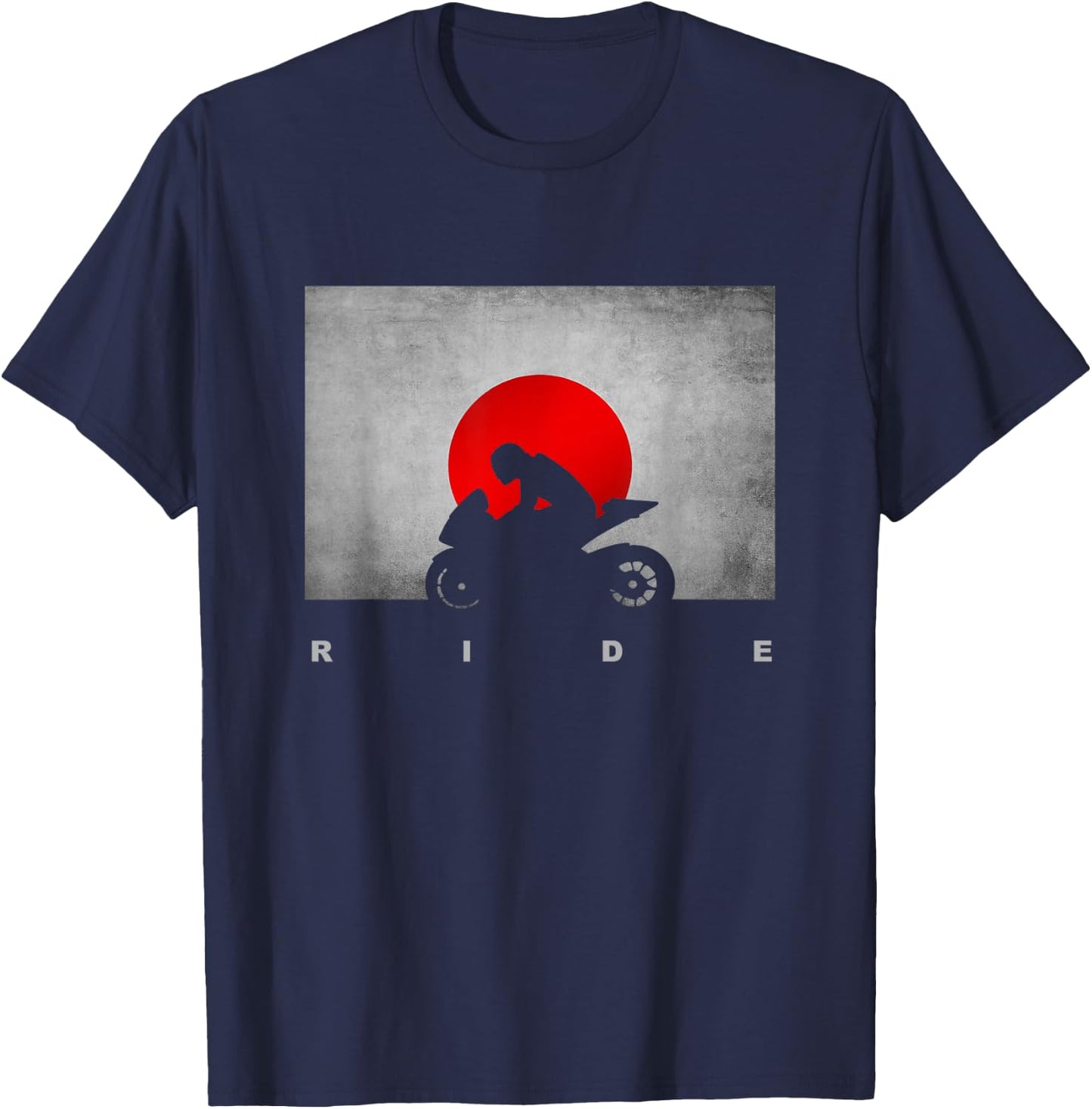 Motorcycle Apparel - Motorcycle T-Shirt - T-Shirt | Navy