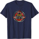 Vintage 1969 Cuda Badge Emblem Classic American Muscle Car T-Shirt - T-Shirt | Navy