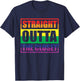 Straight Outta The Closet Gay Pride Ally LGBTQ Men Women T-Shirt - T-Shirt | Navy