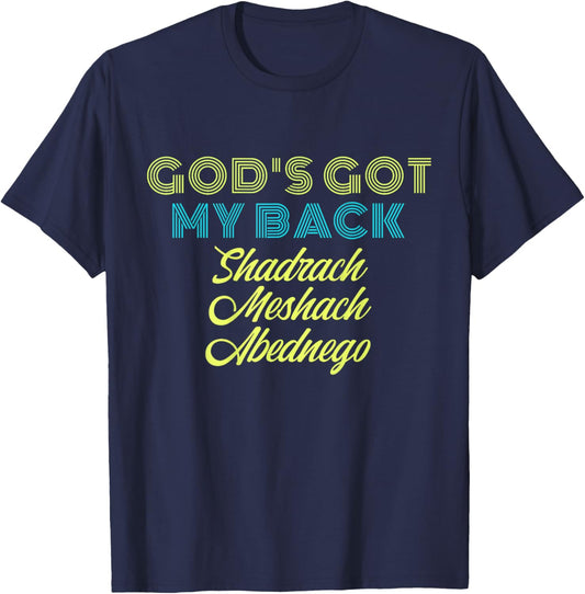 God's Got My Back Brandon Lake That's Who I Praise Tour T-Shirt - T-Shirt | Navy