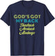 God's Got My Back Brandon Lake That's Who I Praise Tour T-Shirt - T-Shirt | Navy