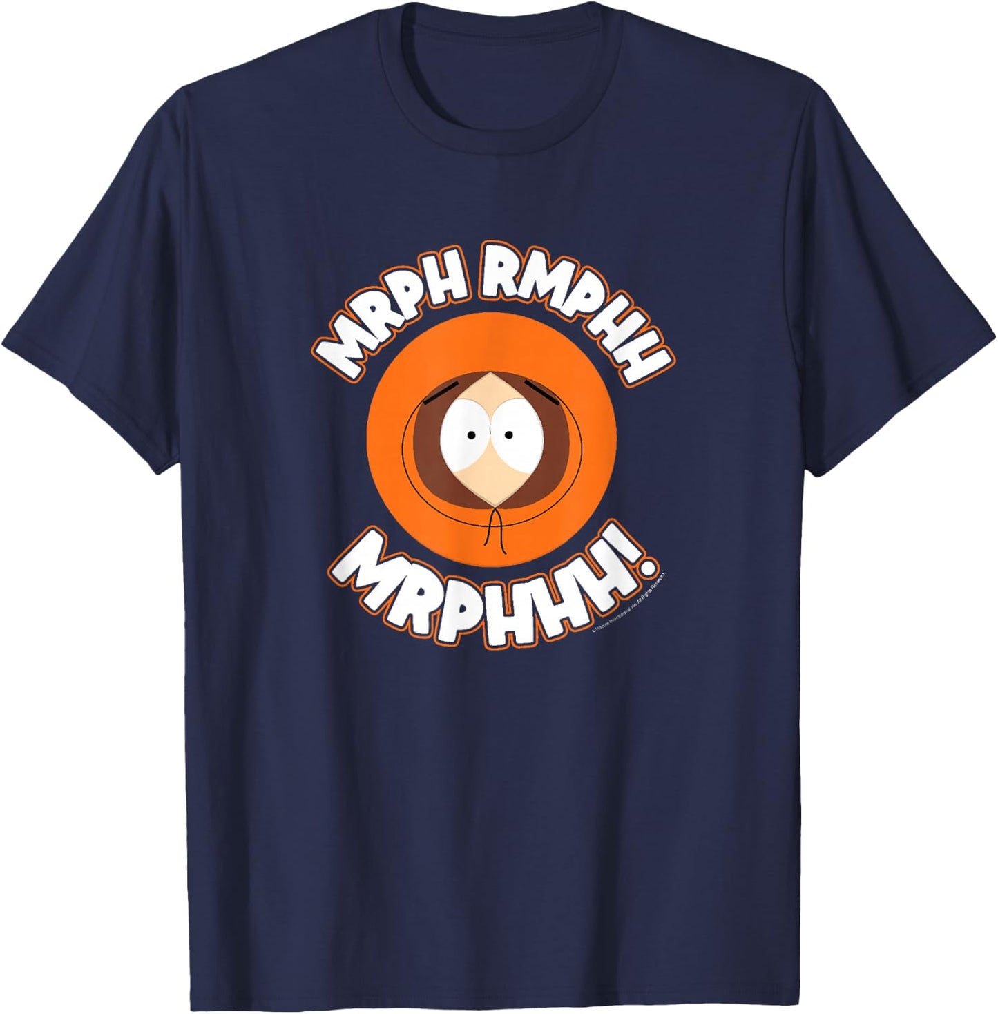South Park - Kenny Mrph Rmphh T-Shirt - T-Shirt | Navy