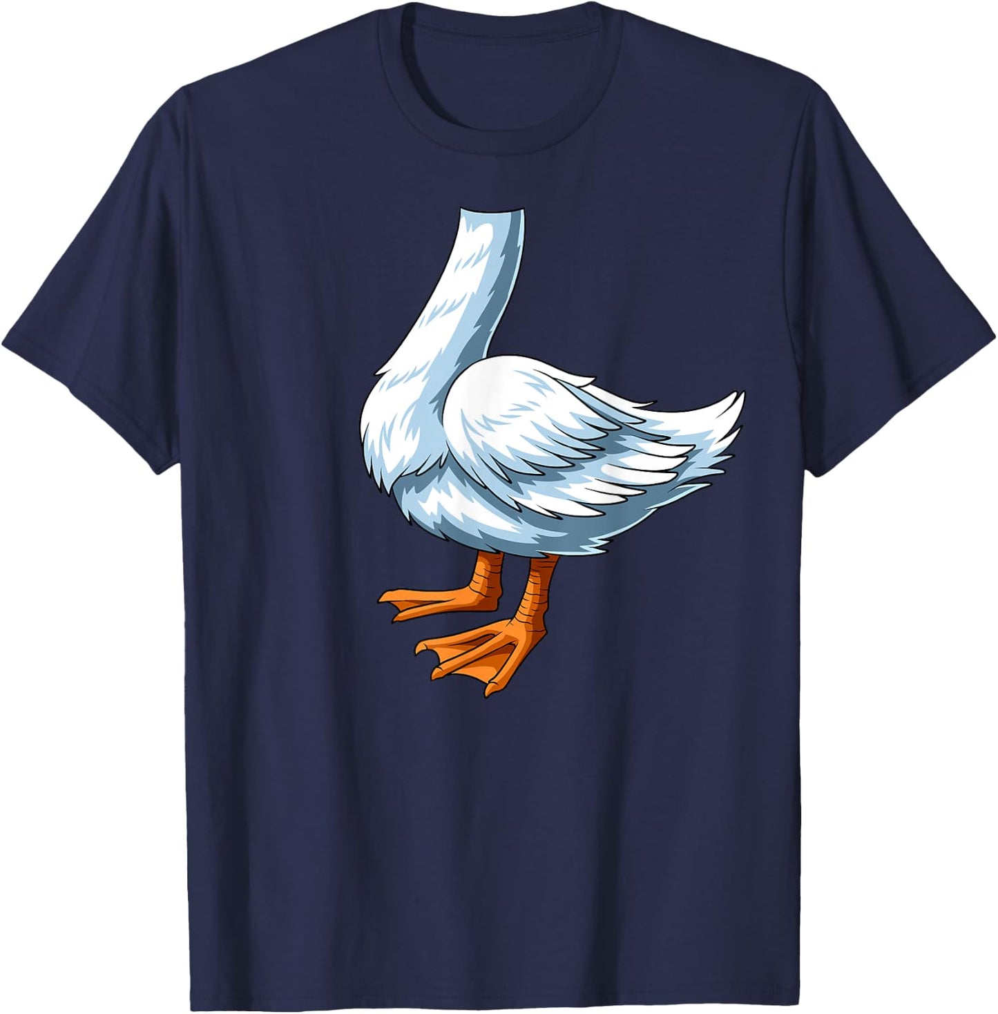 Easy Duck Costume Duck Body Headless Duck Costume T-Shirt - T-Shirt | Navy