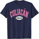 Culiacan Sinaloa Mexico Mexican Retro Varsity Style T-Shirt - T-Shirt | Navy