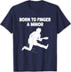 Born To Finger A Minor Guitar T-Shirt - T-Shirt | Navy