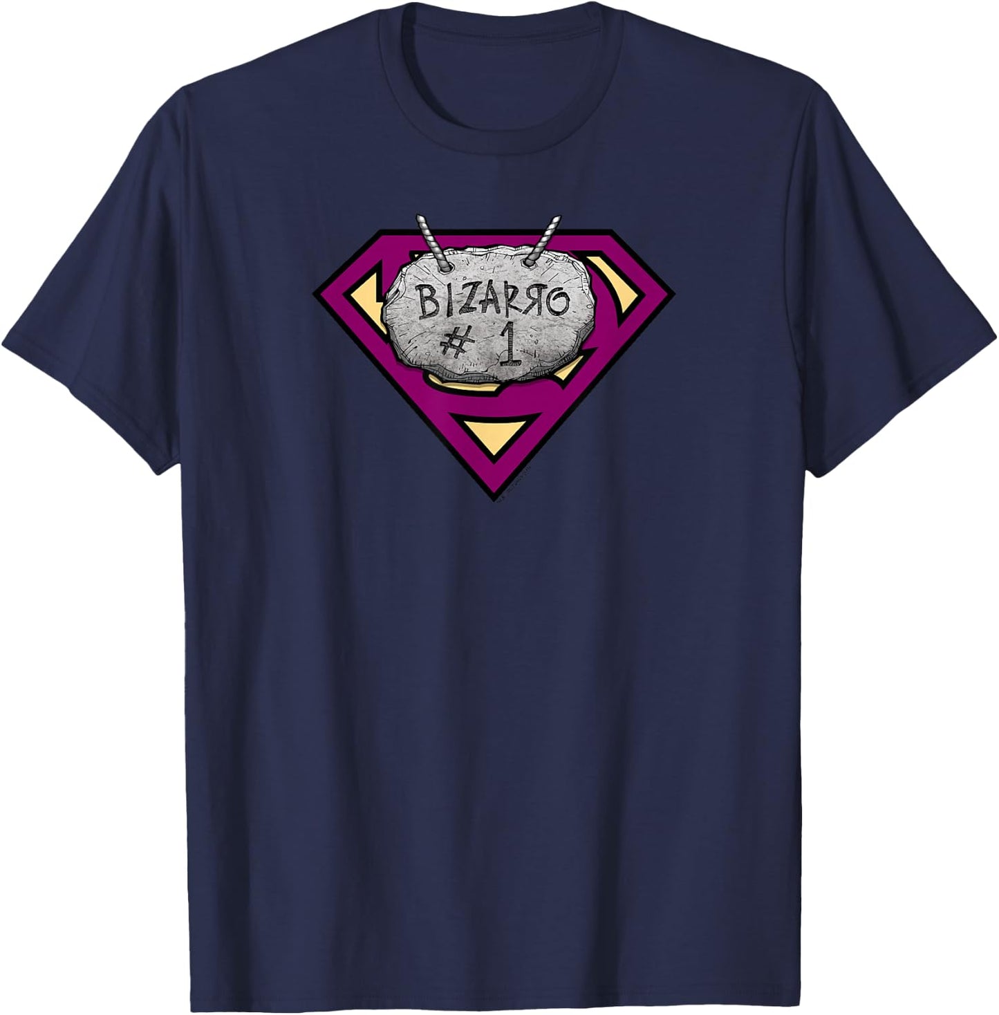 Superman Bizarro #1 Rock T-Shirt - T-Shirt | Navy