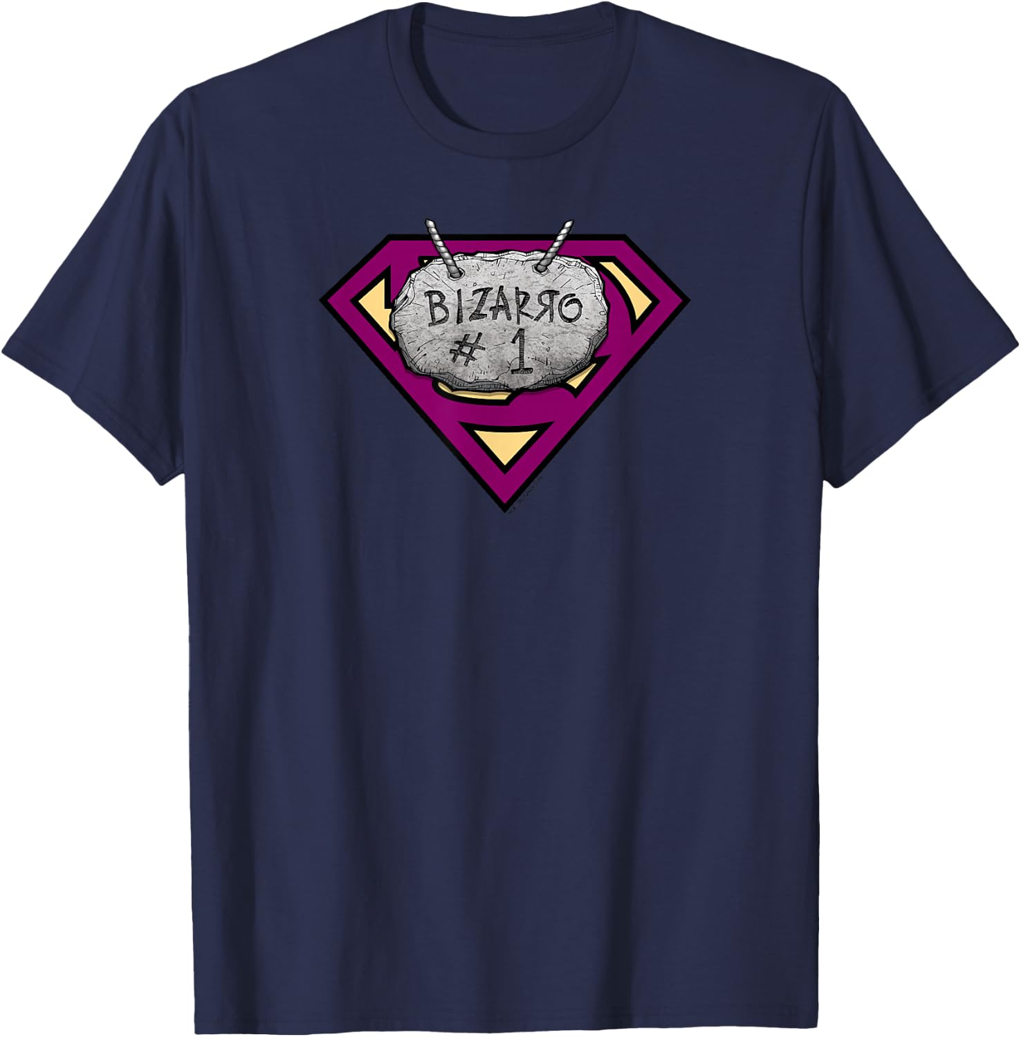 Superman Bizarro #1 Rock T-Shirt - T-Shirt | Navy