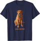 Lab Mom Fox Red Labrador Retriever Dog Lover Gift Women T-Shirt - T-Shirt | Navy