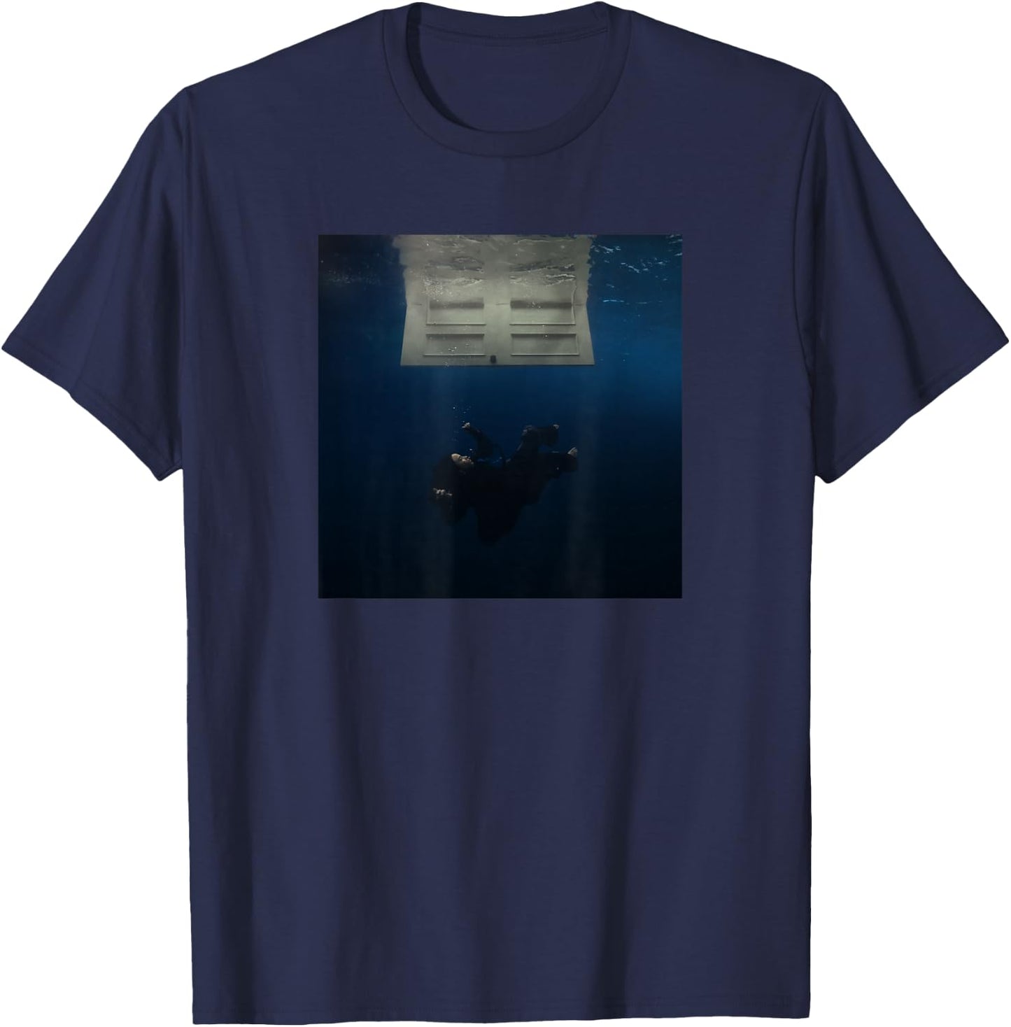 Official Billie Eilish HIT ME HARD AND SOFT Cover T-Shirt - T-Shirt | Navy