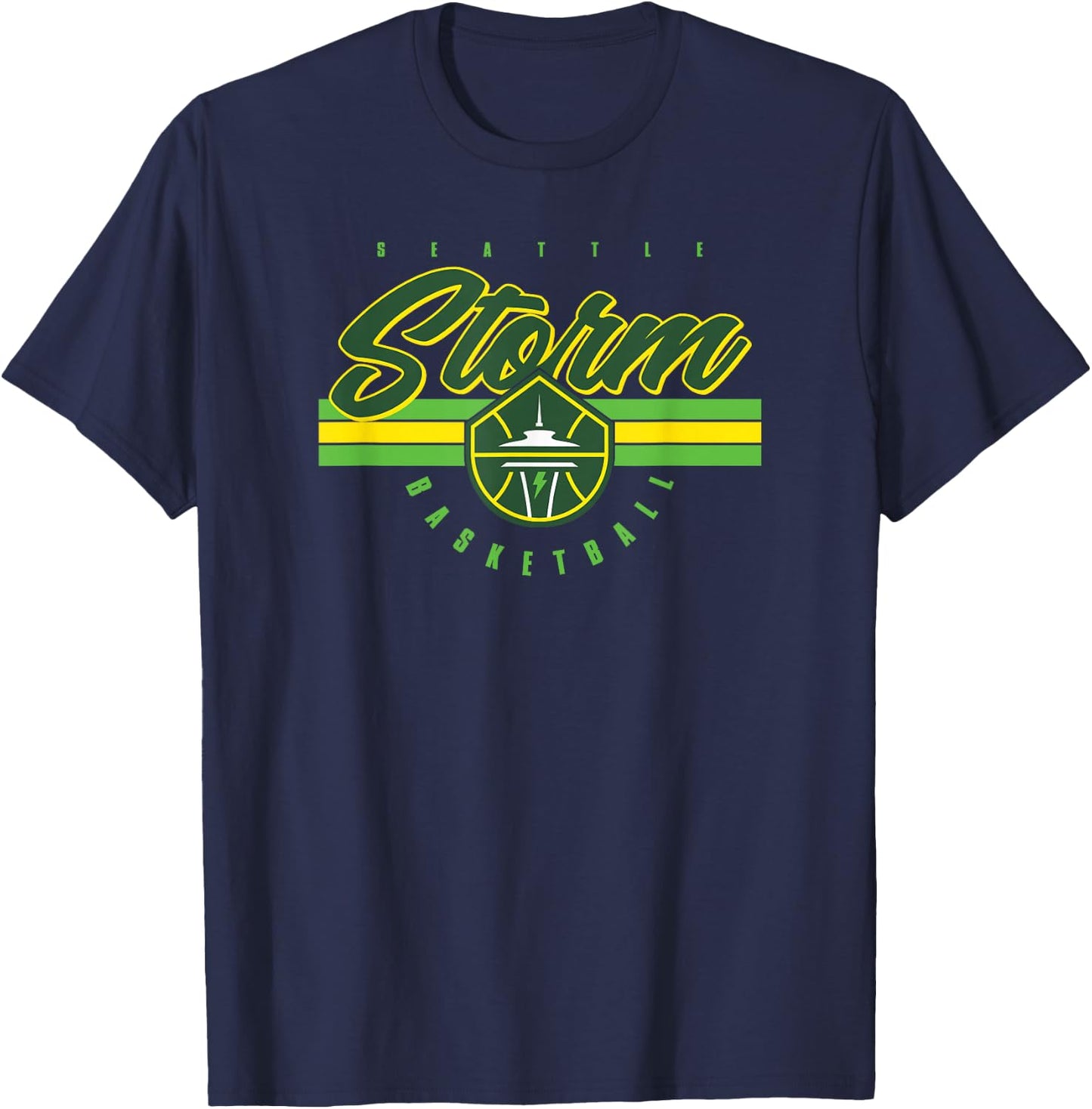 WNBA Seattle Storm Off The Bench T-Shirt - T-Shirt | Navy