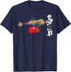 Star Wars Stormtrooper Coin Operated Speeder Bike T-Shirt - T-Shirt | Navy
