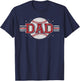 Dad Baseball Design for Sports Loving Father Retro Baseball T-Shirt - T-Shirt | Navy
