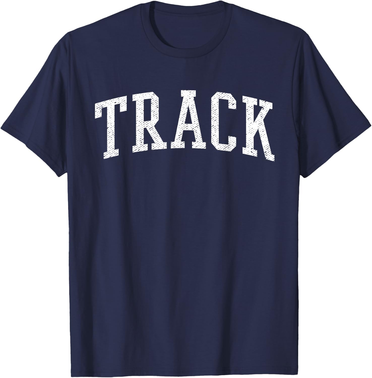 Vintage Track and Field T-Shirt - T-Shirt | Navy