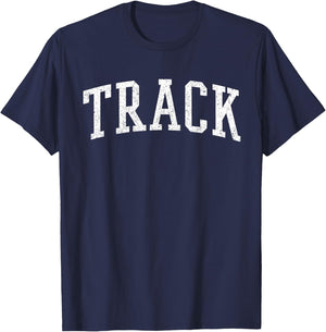 Vintage Track and Field T-Shirt - T-Shirt | Navy