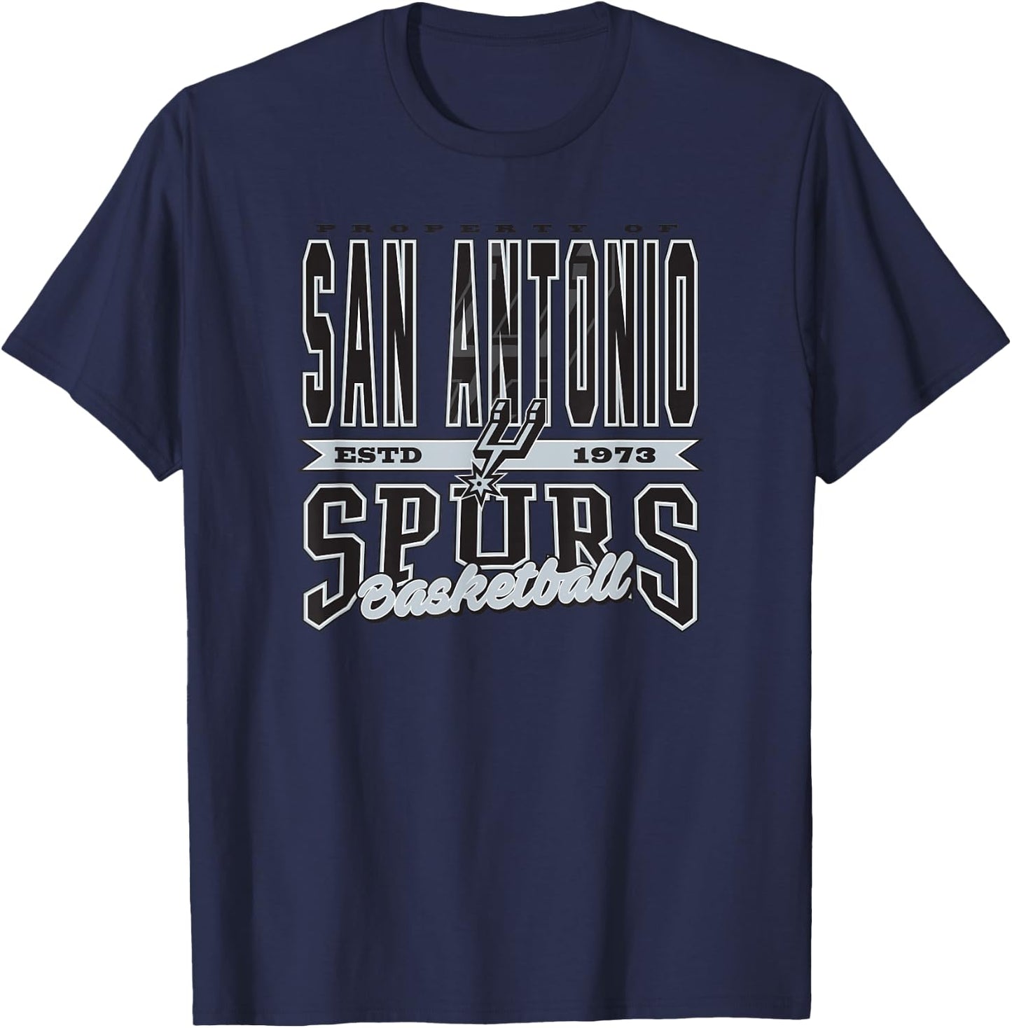 NBA San Antonio Spurs Nonstop Action T-Shirt - T-Shirt | Navy