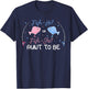 Fish-He Or Fish-She Aunt To Be Gender Reveal Baby Shower T-Shirt - T-Shirt | Navy