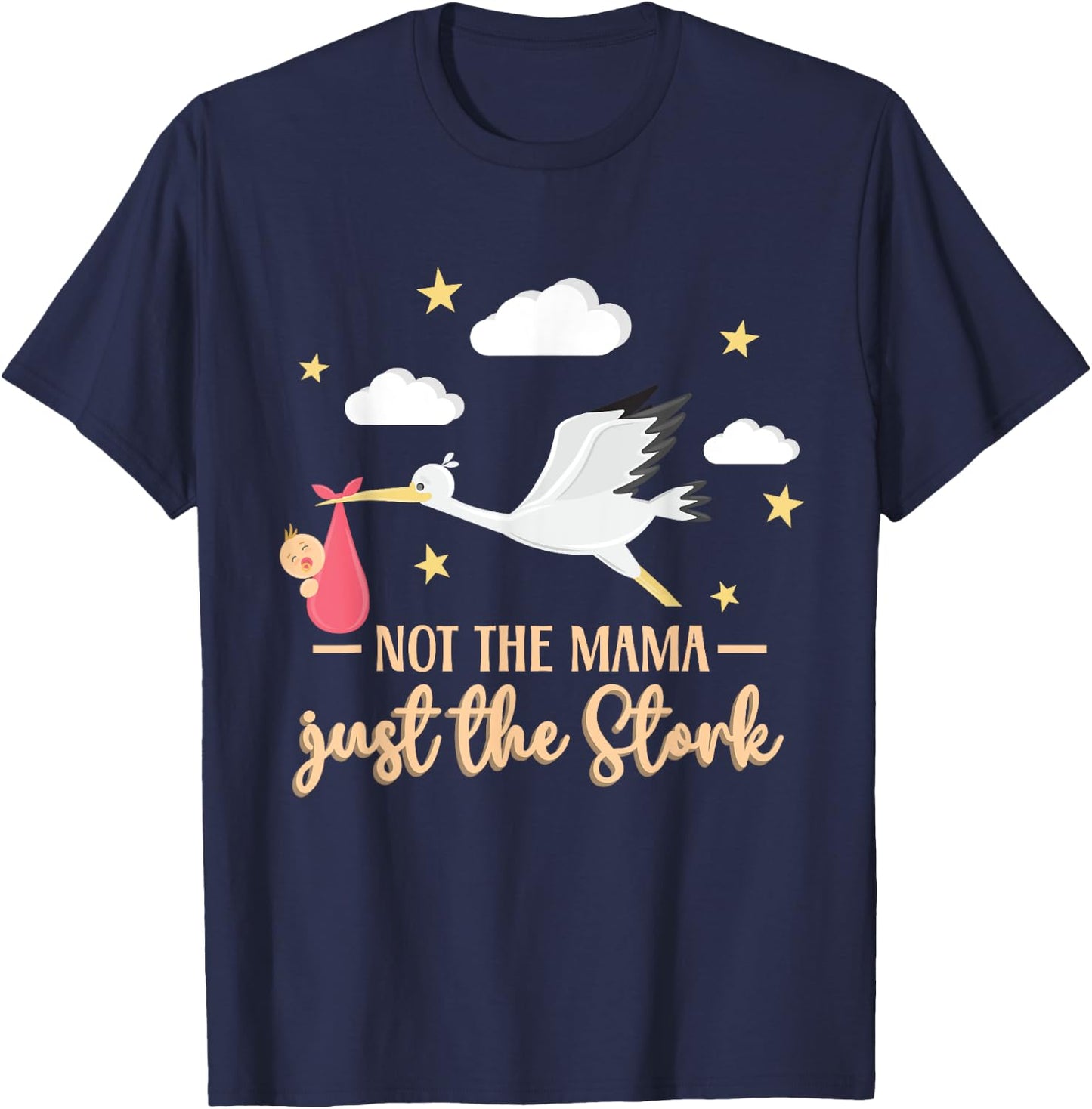 Surrogacy Surro Mama Pregnancy Surrogate Mom T-Shirt - T-Shirt | Navy
