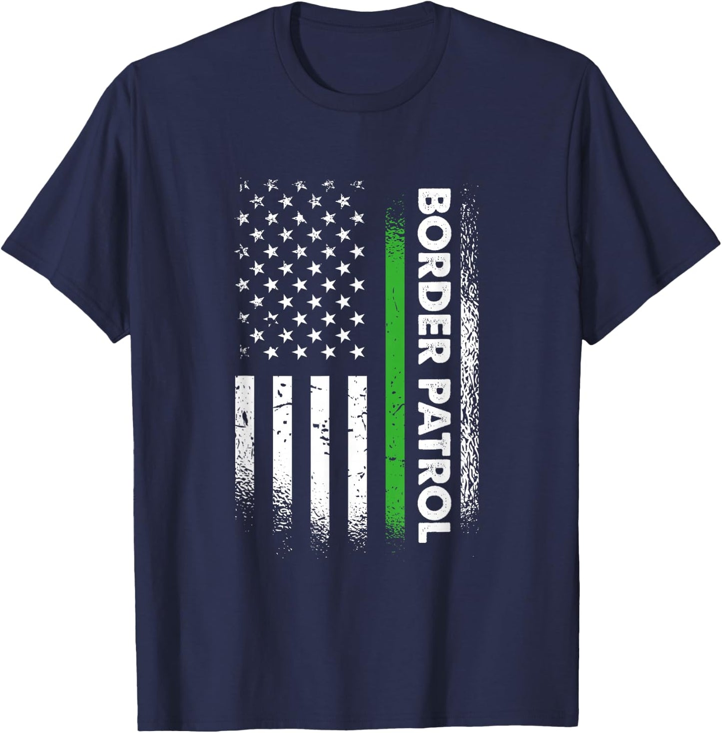 American Border Patrol Agent T-Shirt - T-Shirt | Navy