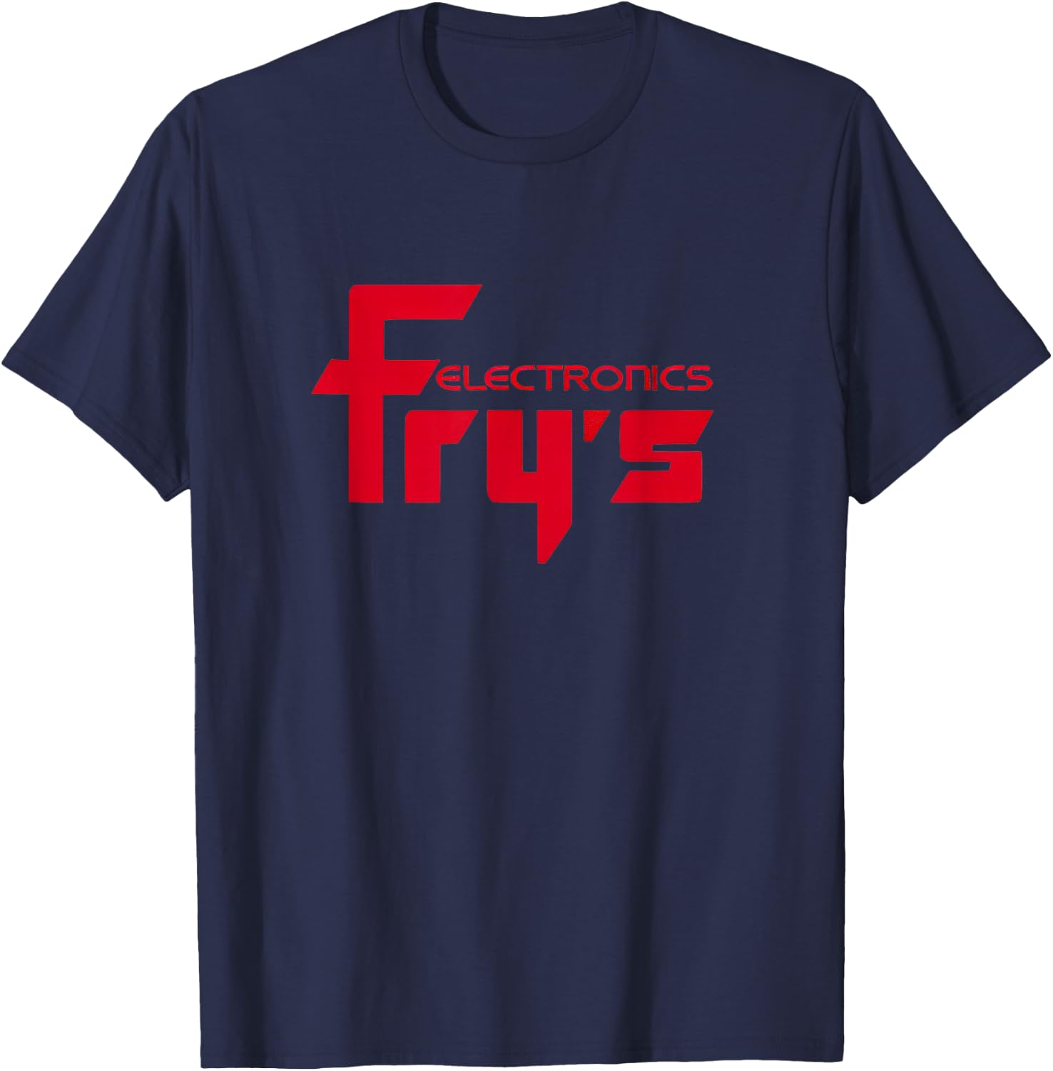 Fry's Electronics Nostalgic Retro Vintage T-Shirt - T-Shirt | Navy