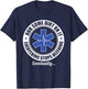 Funny EMT EMS Paramedic First Responder Rub Some Dirt on It T-Shirt - T-Shirt | Navy