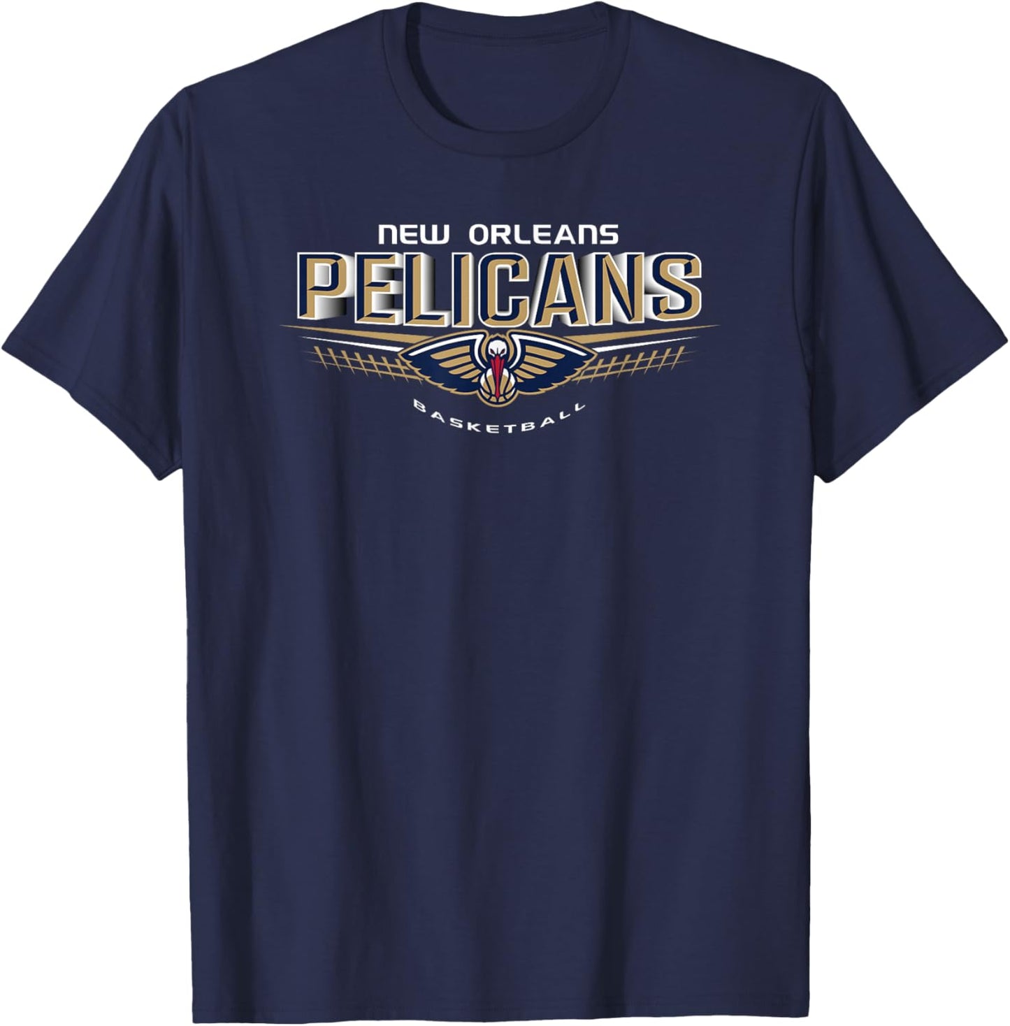 NBA New Orleans Pelicans El Dorado T-Shirt - T-Shirt | Navy