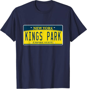 Kings Park Long Island NY New York Neighborhood Hometown T-Shirt - T-Shirt | Navy