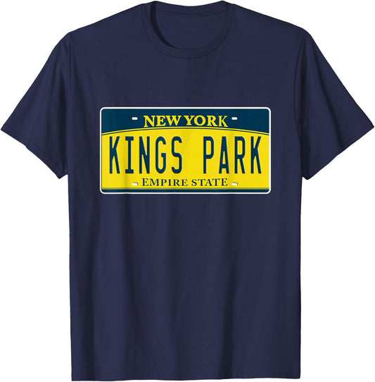 Kings Park Long Island NY New York Neighborhood Hometown T-Shirt - T-Shirt | Navy