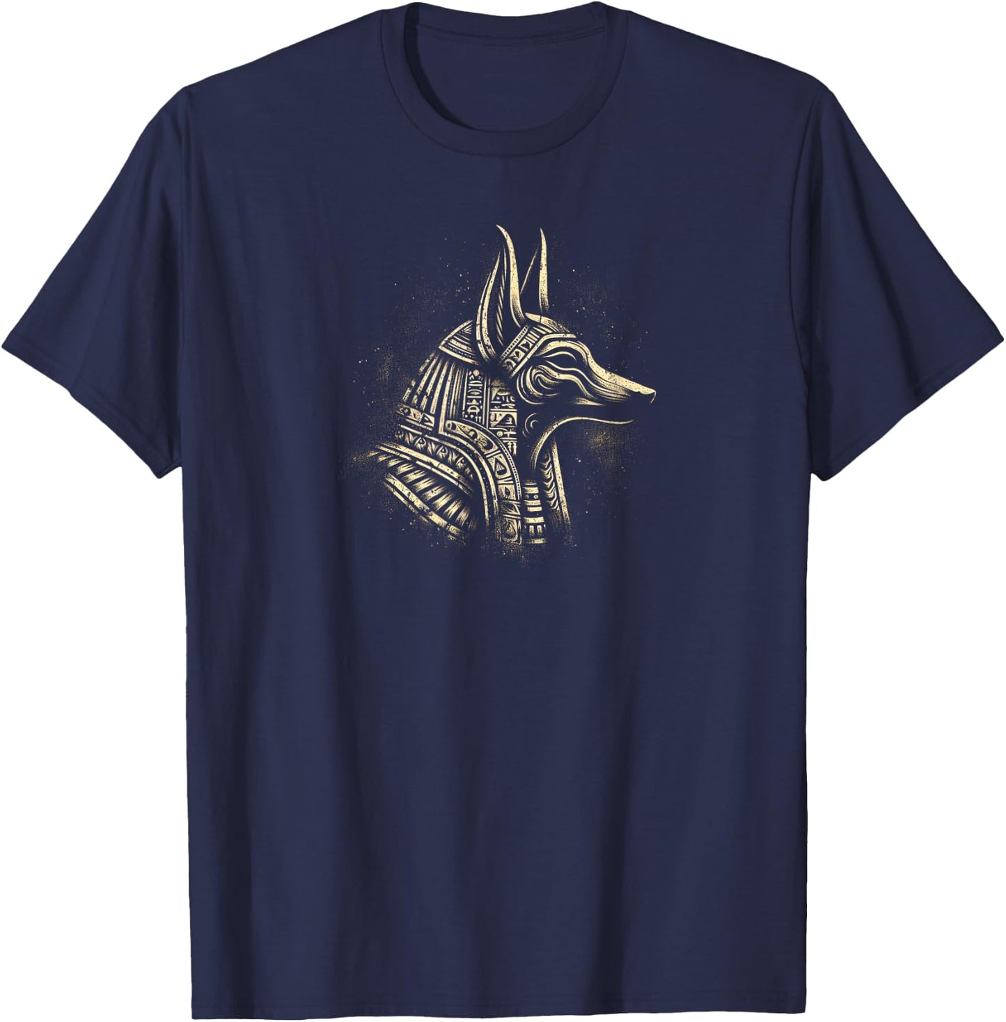 Anubis in Shadows T-Shirt - T-Shirt | Navy