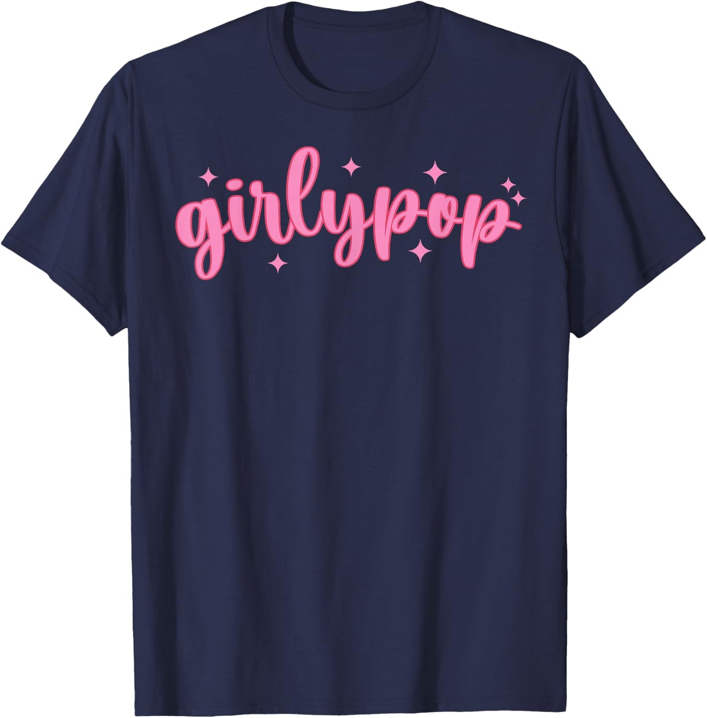 Girly Pop, Trendy Slaying Queen T-Shirt - T-Shirt | Navy