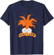 Disney Pixar Inside Out 2 Anxiety Big Head Logo T-Shirt - T-Shirt | Navy