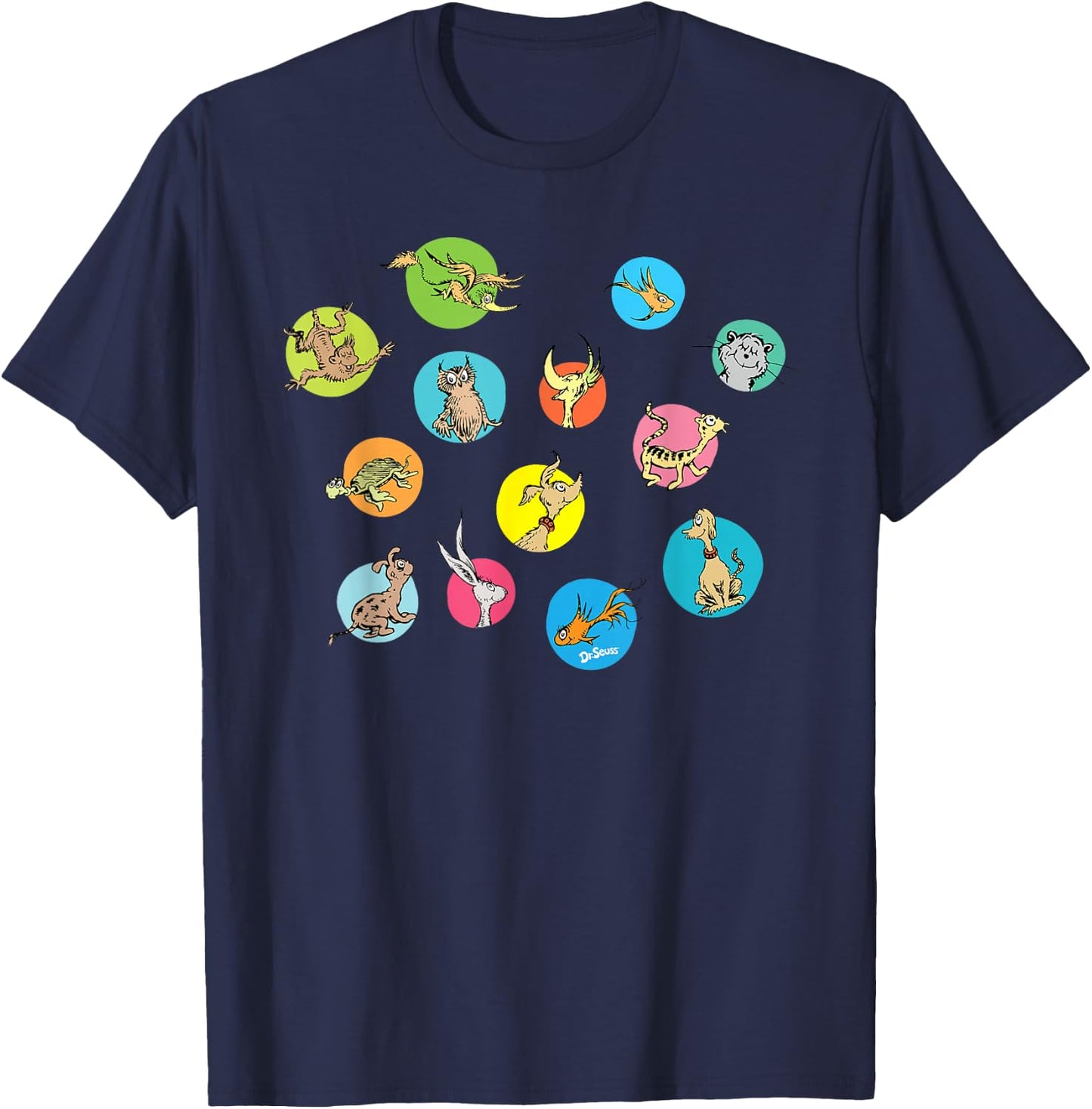 Dr. Seuss Pet Polka T-Shirt - T-Shirt | Navy