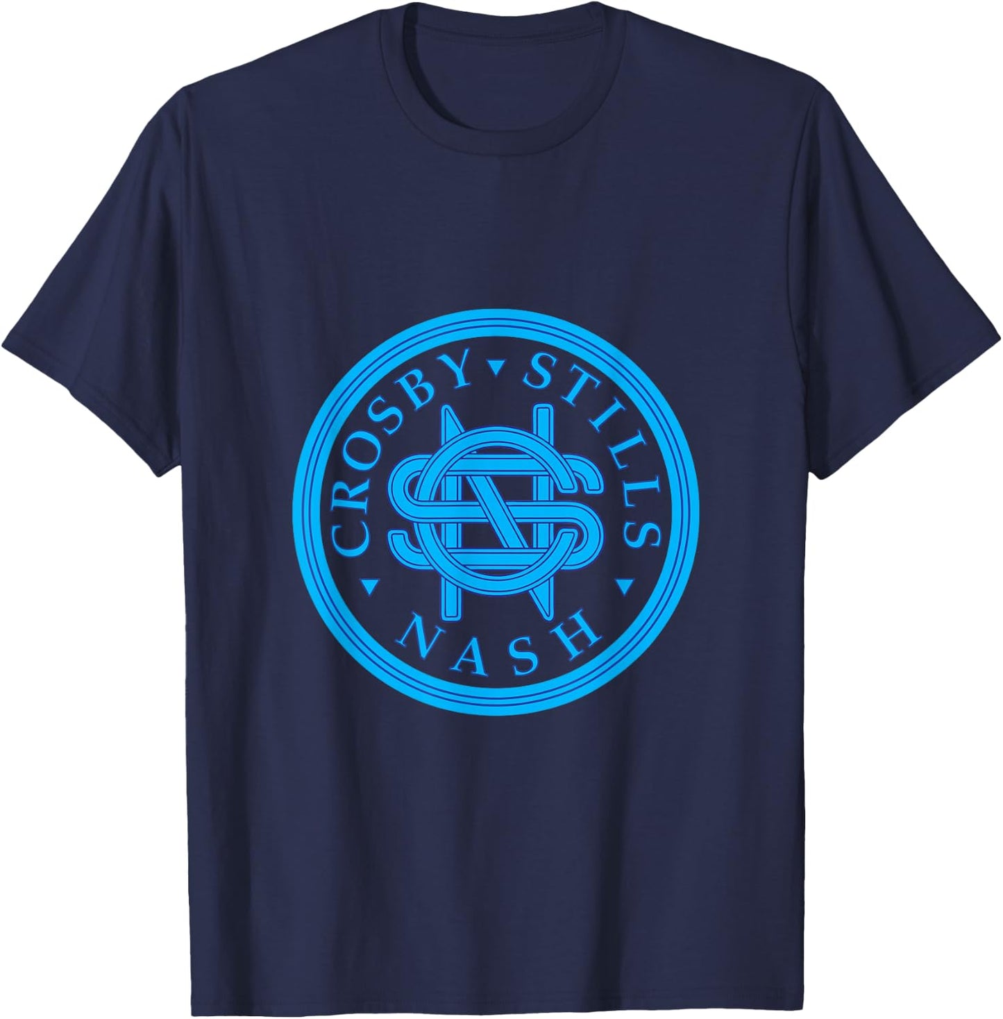 Crosby Stills & Nash - Wooden Ships T-Shirt - T-Shirt | Navy