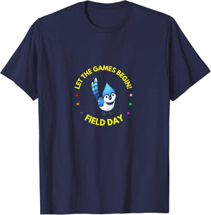 Games begin Field Day Blue Jay T-Shirt - T-Shirt | Navy