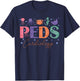 PEDS Cardiology Sea Animal Pediatric Cardiac PEDS CVICU T-Shirt - T-Shirt | Navy