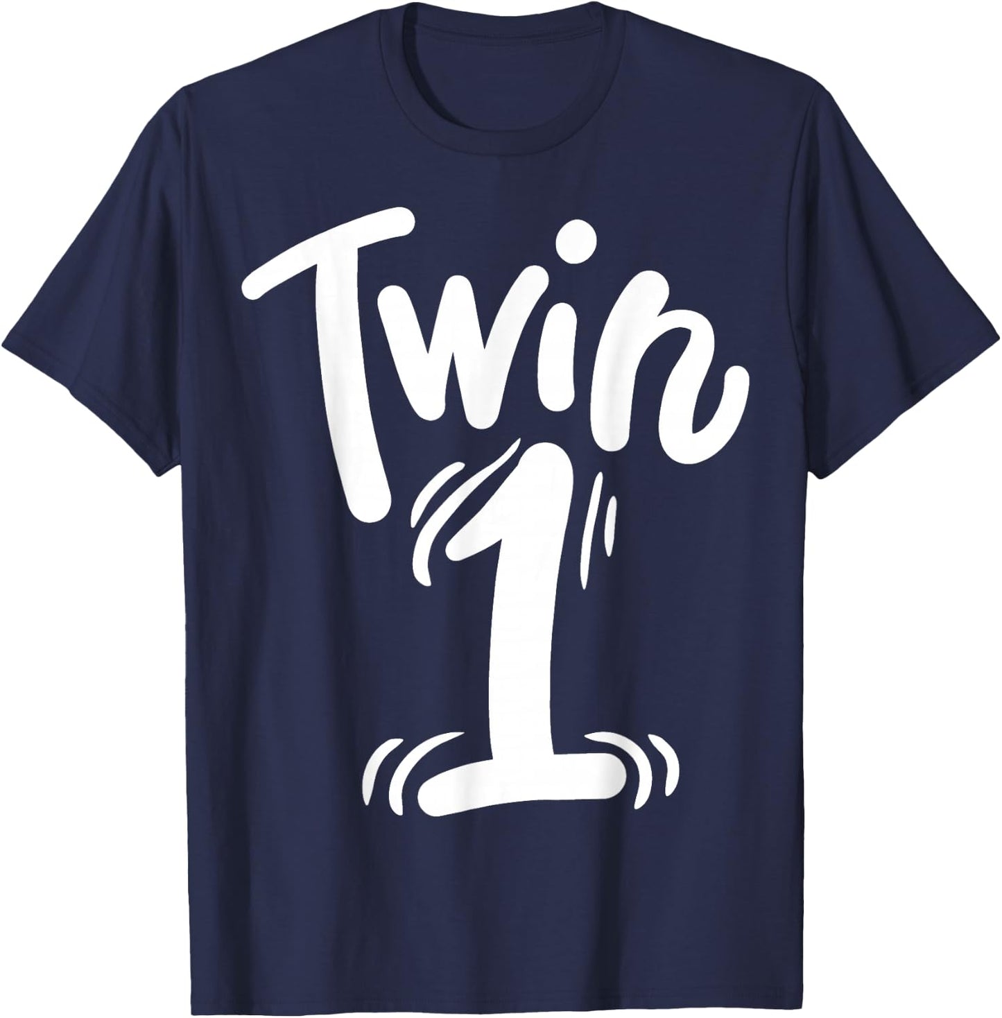 Twins Twin 1 T-Shirt - T-Shirt | Navy