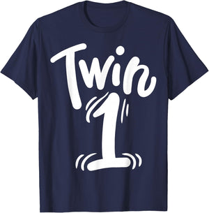 Twins Twin 1 T-Shirt - T-Shirt | Navy