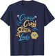 Crazy Cross Stitch Lady T-Shirt - T-Shirt | Navy
